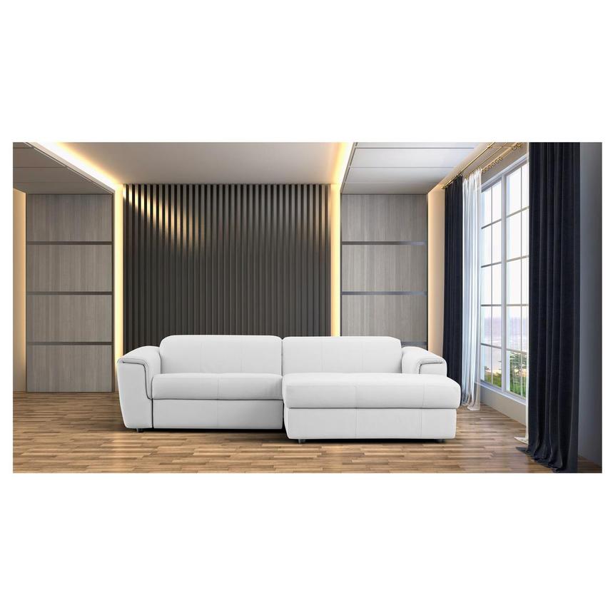 White Leather Power Reclining Sofa, Extra Long Power Reclining Sofa