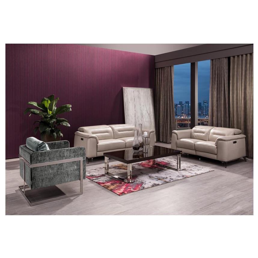 Anabel Cream Living Room Set El, Living Rooms With Cream Leather Sofas