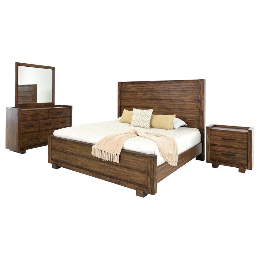 Aspen 4Piece King Bedroom Set El Dorado Furniture