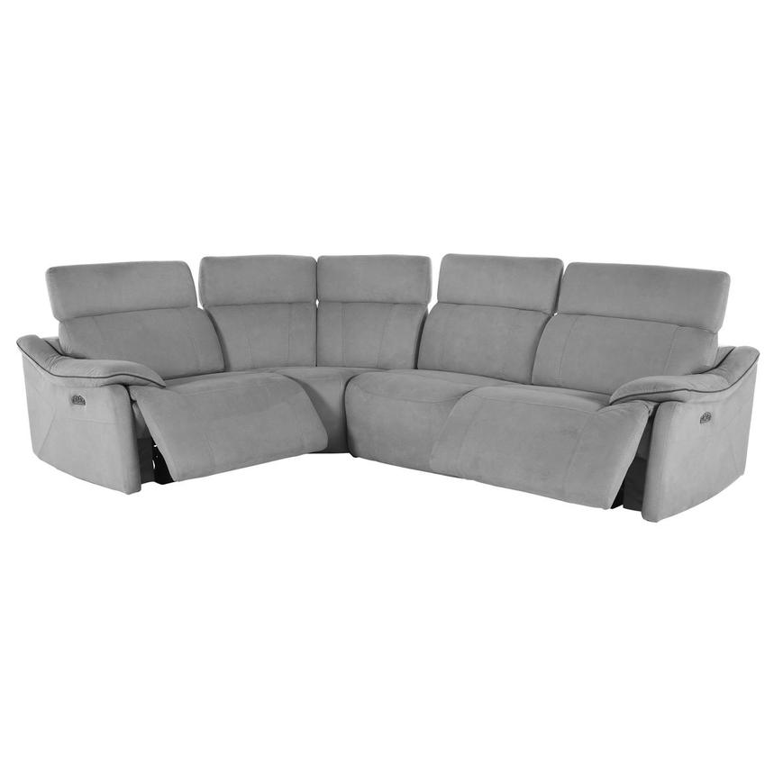 Dallas Power Reclining Sectional with 4PCS/2PWR alternate image, 2 of 4 images.