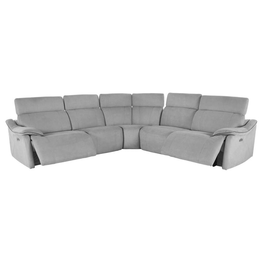Dallas Power Reclining Sectional with 5PCS/2PWR alternate image, 2 of 4 images.