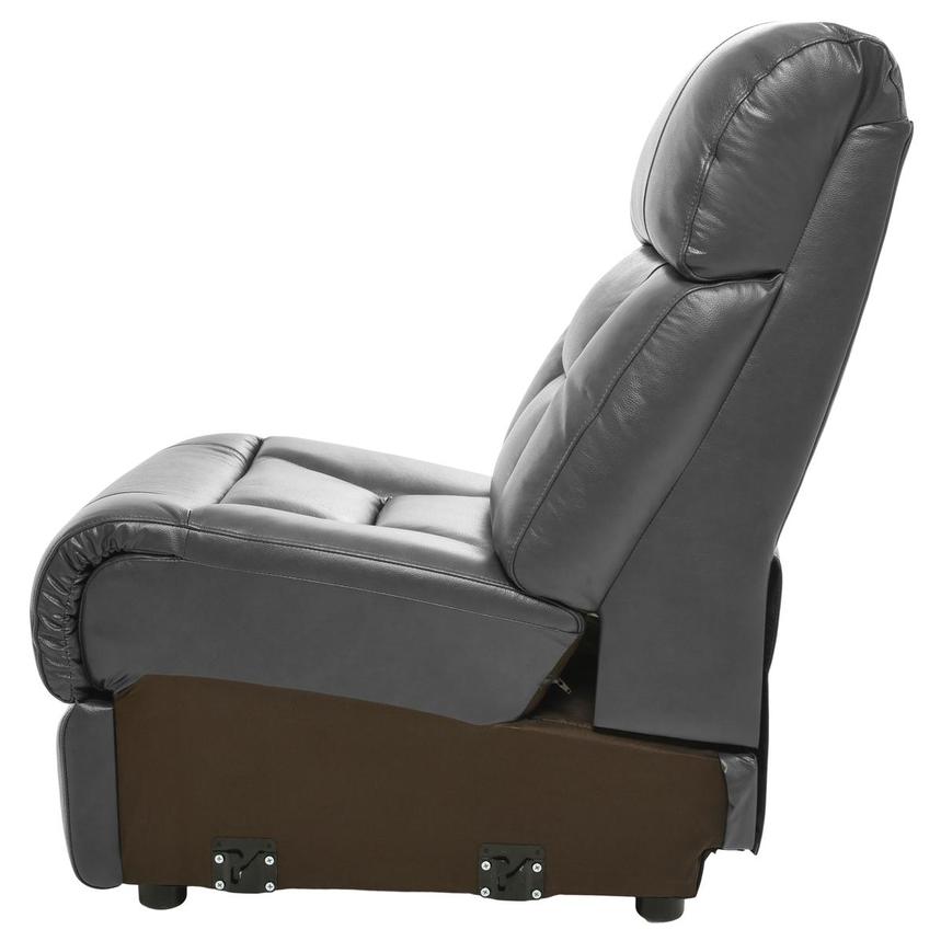 Gio Gray Armless Chair  alternate image, 3 of 5 images.