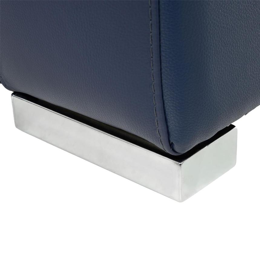 Charlie Blue Home Theater Leather Seating with 5PCS/2PWR alternate image, 12 of 13 images.