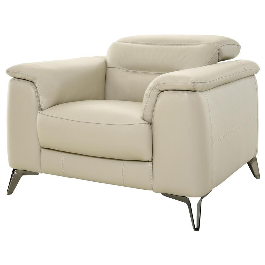 Cream Leather Club Chair Odditieszone