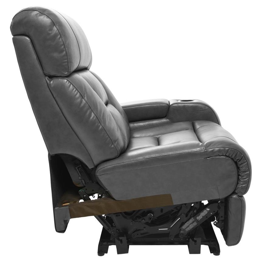 Gio Gray Right Power Recliner  alternate image, 3 of 5 images.
