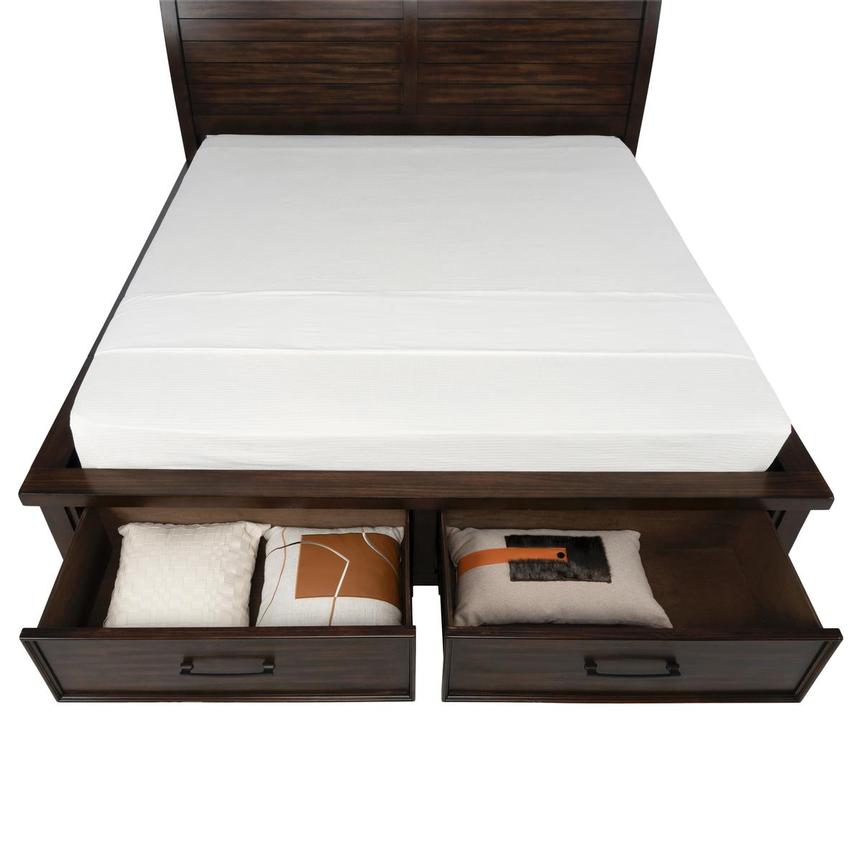 Justin Brown King Storage Bed  alternate image, 7 of 10 images.