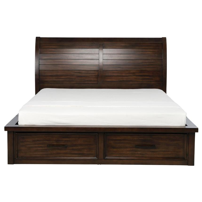 Justin Brown King Storage Bed alternate image, 4 of 9 images.