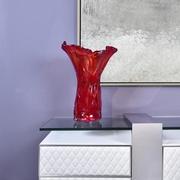 Mahle Red Glass Vase  alternate image, 2 of 6 images.