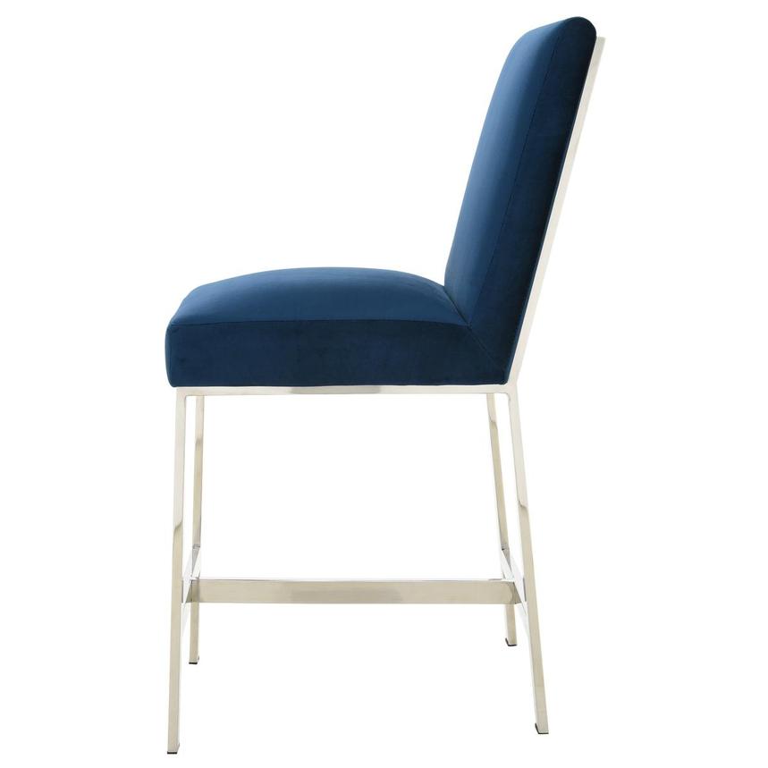 Wellington II Blue Counter Stool  alternate image, 3 of 8 images.