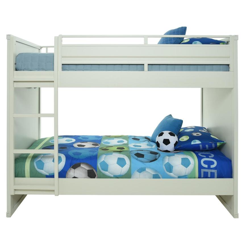 Cruise White Twin Bunk Bed El Dorado Furniture