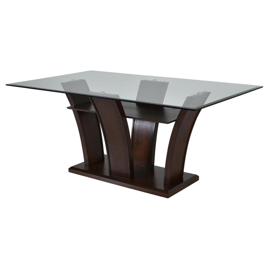 El dorado glass dining table hotsell