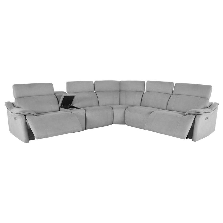 Dallas Power Reclining Sectional with 6PCS/2PWR alternate image, 2 of 6 images.
