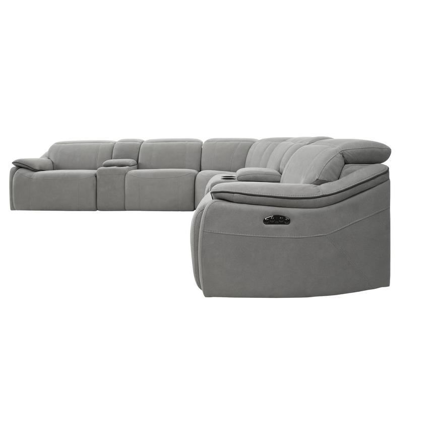Dallas Power Reclining Sectional with 7PCS/3PWR  alternate image, 4 of 10 images.