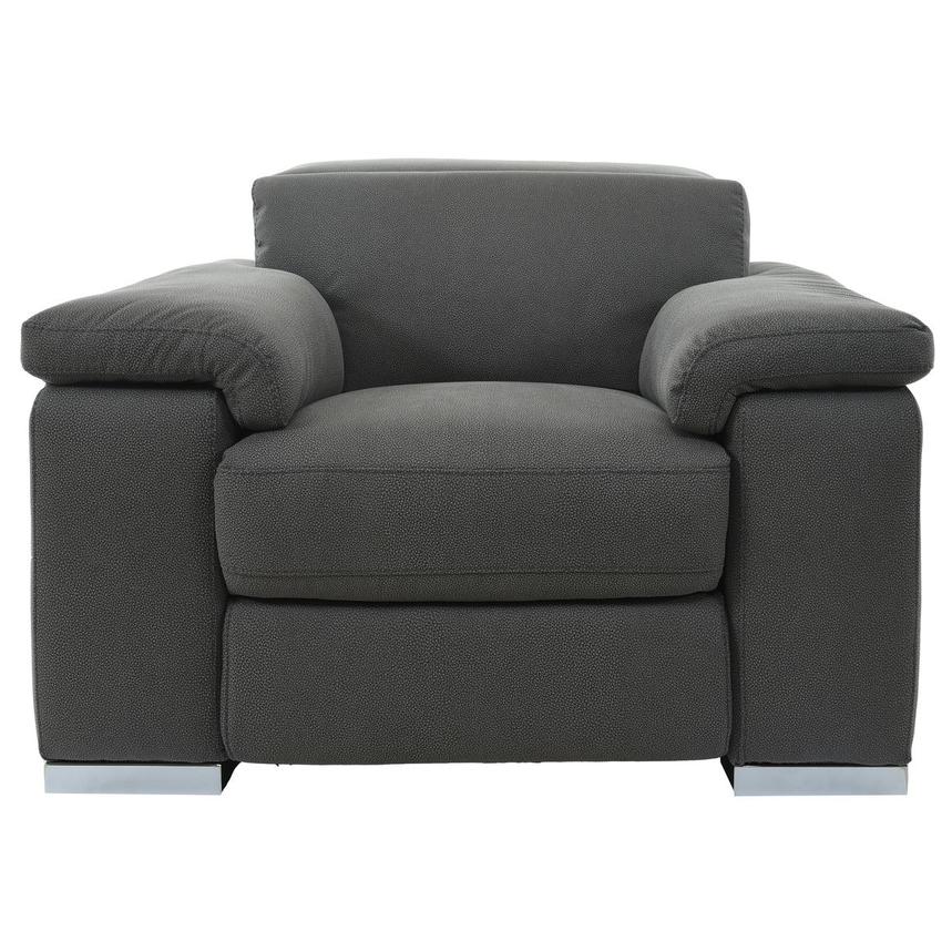 Karly Dark Gray Power Recliner  main image, 1 of 14 images.