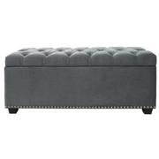 Majestic II Gray Storage Bench  main image, 1 of 7 images.