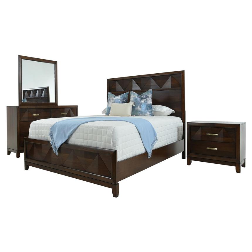 Salem 4Piece King Bedroom Set El Dorado Furniture