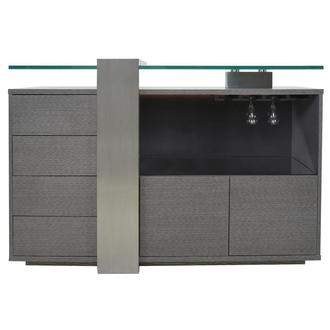 Totem Gray Bar Cabinet