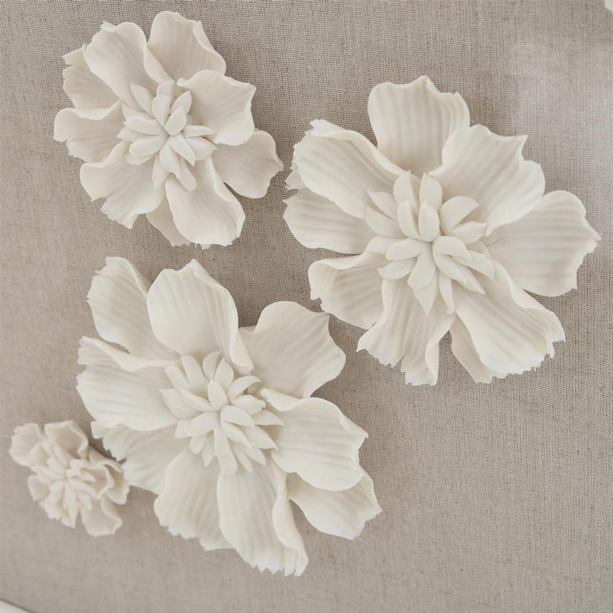 Fiore Bianco Set of 2 Wall Decor  alternate image, 3 of 5 images.