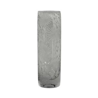 Cloe White Glass Vase