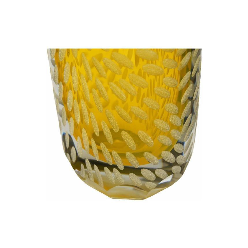 Sparks Yellow Glass Vase  alternate image, 4 of 4 images.