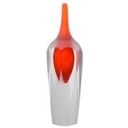 Mily Orange Glass Vase  alternate image, 3 of 5 images.