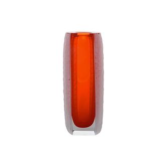 Suki Orange Glass Vase