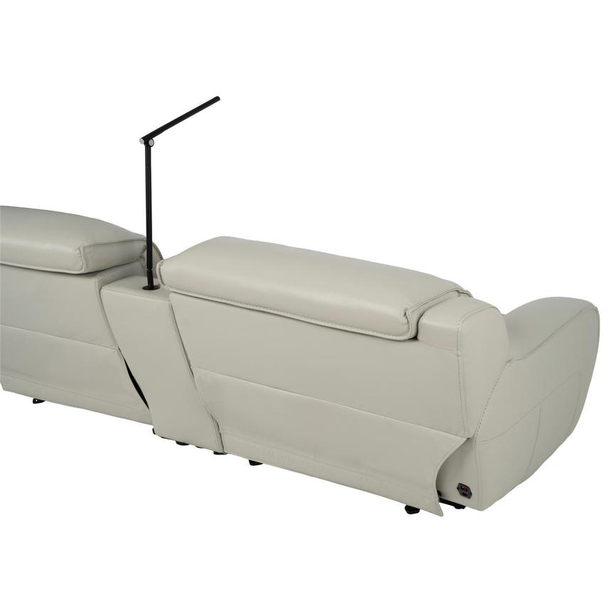 Cosmo II Home Theater Leather Seating with 5PCS/2PWR  alternate image, 6 of 15 images.