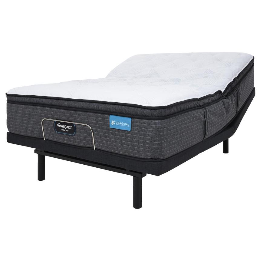 Harmony Maui Plush King Mattress w/Essentials V Powered Base by Serta El Dorado Furniture