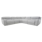 Cosmo ll Leather Power Reclining Sectional with 5PCS/2PWR  main image, 1 of 12 images.