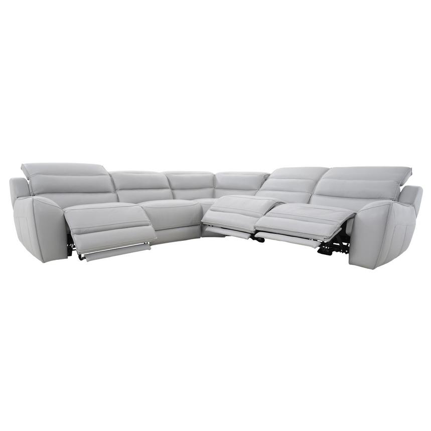 Cosmo II Leather Power Reclining Sectional with 5PCS/3PWR  alternate image, 3 of 11 images.