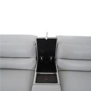 Cosmo II Leather Power Reclining Sectional with 6PCS/2PWR  alternate image, 7 of 22 images.