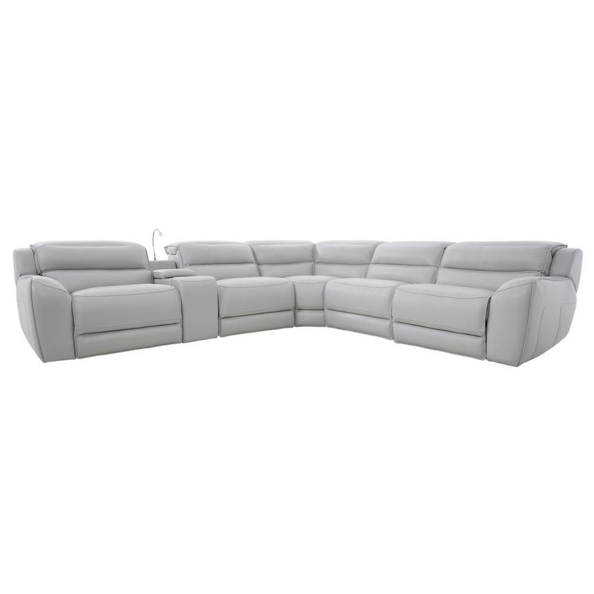 Cosmo II Leather Power Reclining Sectional with 6PCS/3PWR  main image, 1 of 22 images.