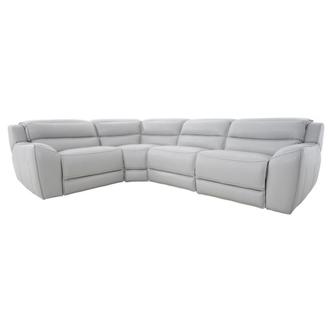 Cosmo ll Leather Power Reclining Sectional with 4PCS/2PWR