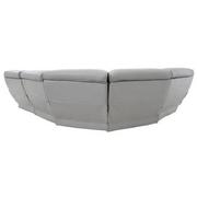 Cosmo II Leather Power Reclining Sectional with 4PCS/2PWR  alternate image, 6 of 11 images.