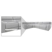 Cosmo II Leather Power Reclining Sectional with 4PCS/2PWR  alternate image, 11 of 11 images.