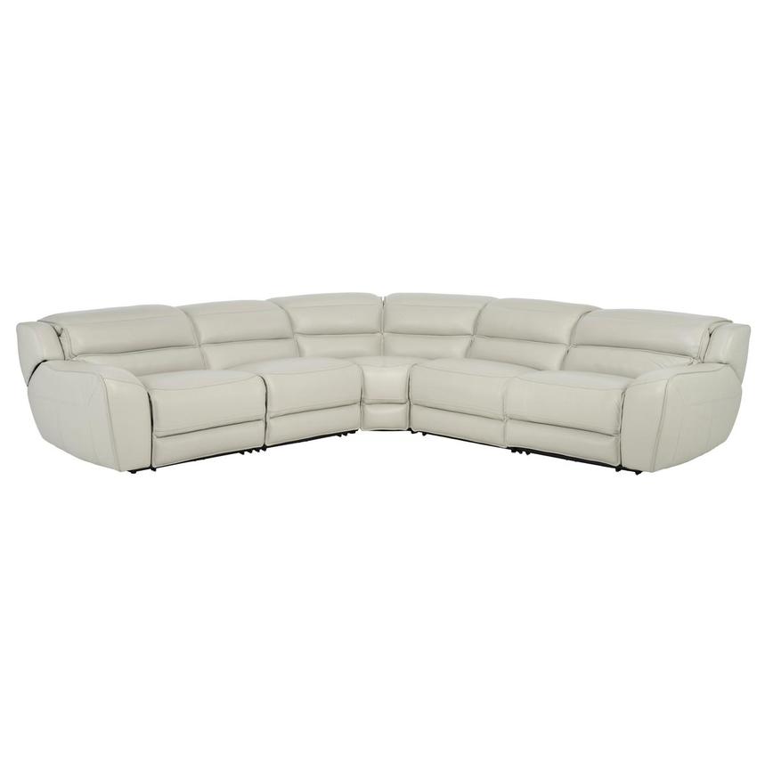 Cosmo II Leather Power Reclining Sectional with 5PCS/3PWR  main image, 1 of 9 images.