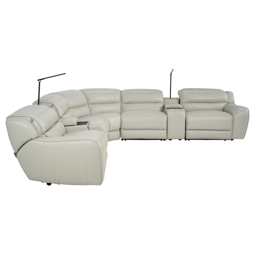 Cosmo II Leather Power Reclining Sectional with 7PCS/3PWR  alternate image, 4 of 11 images.