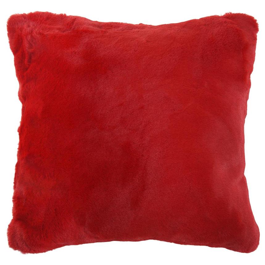 Rosy Red Accent Pillow  main image, 1 of 3 images.