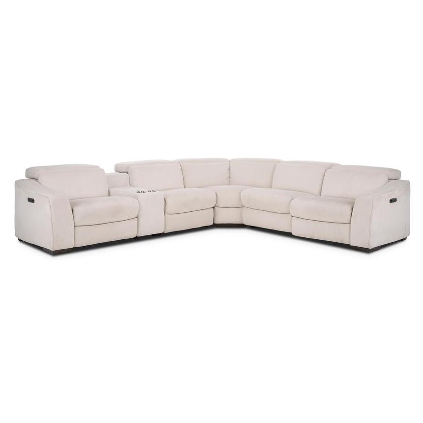 Jameson Cream Power Reclining Sectional with 6PCS/2PWR  main image, 1 of 10 images.