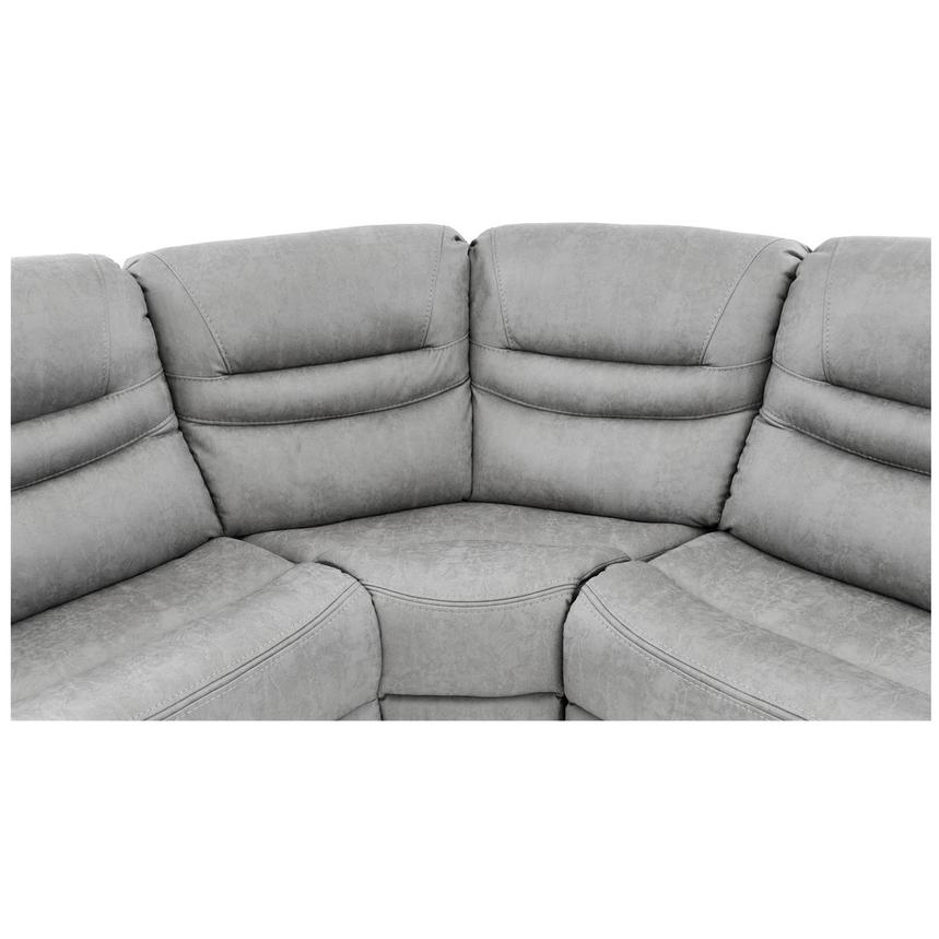 Dan Gray Power Reclining Sectional with 6PCS/2PWR  alternate image, 4 of 8 images.