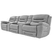 Dan Gray Home Theater Seating with 5PCS/3PWR  alternate image, 2 of 9 images.