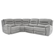 Dan Gray Power Reclining Sectional with 4PCS/2PWR  main image, 1 of 8 images.