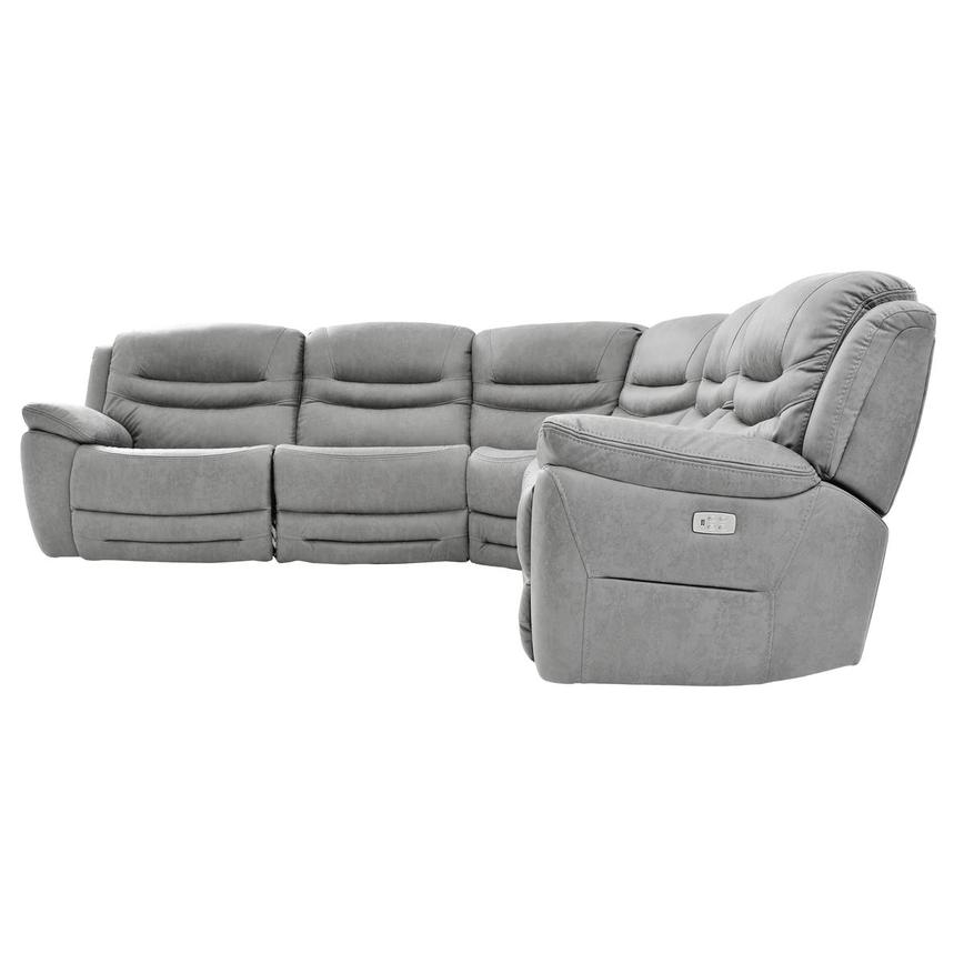 Dan Gray Power Reclining Sectional with 5PCS/3PWR alternate image, 3 of 7 images.