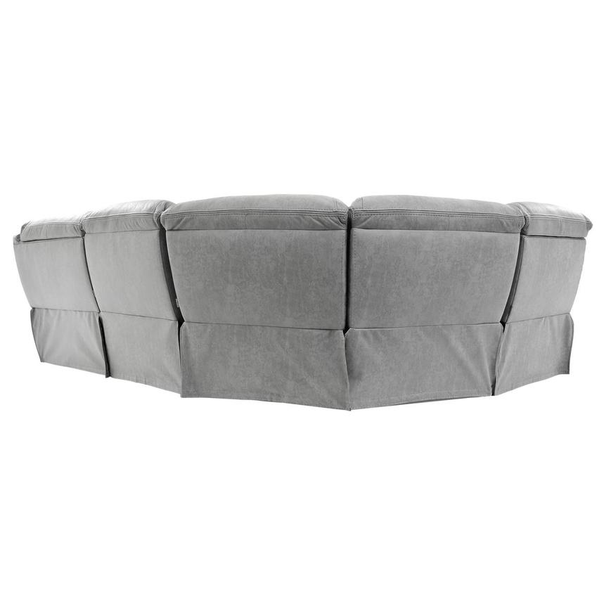 Dan Gray Power Reclining Sectional with 4PCS/2PWR alternate image, 4 of 8 images.
