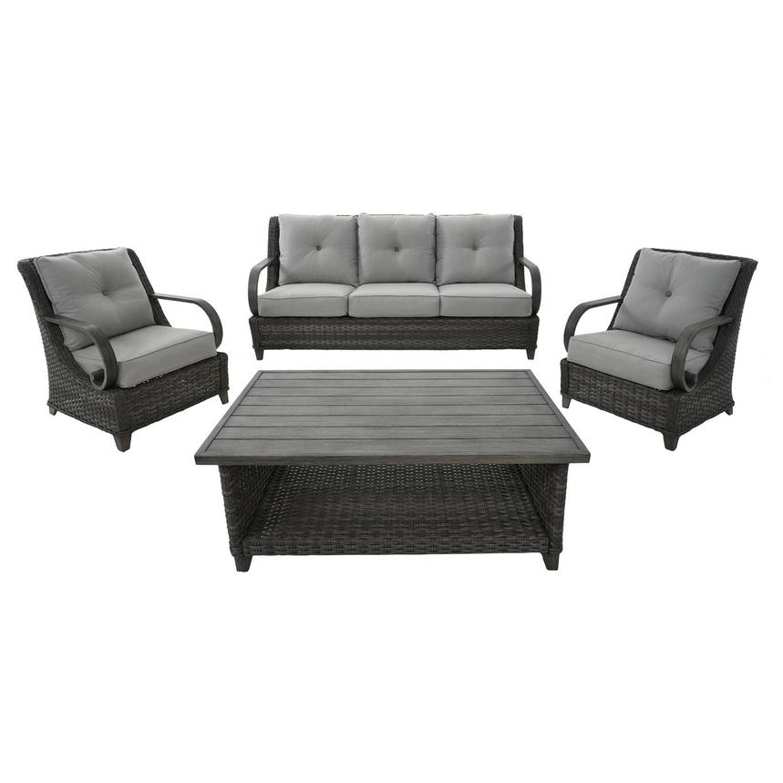 Garden 4 Piece Patio Set El Dorado Furniture