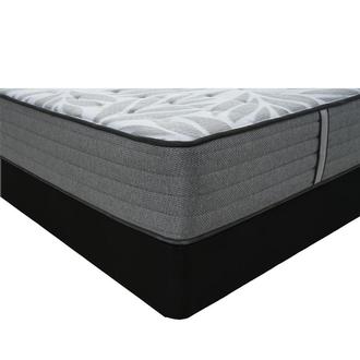 Silver Pine- Extra Firm King Mattress w/Low Foundation by Sealy Posturepedic