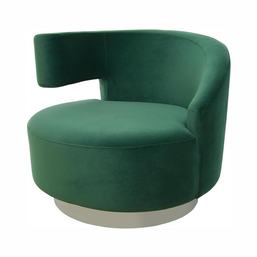 Okru II Green Accent Chair  main image, 1 of 8 images.