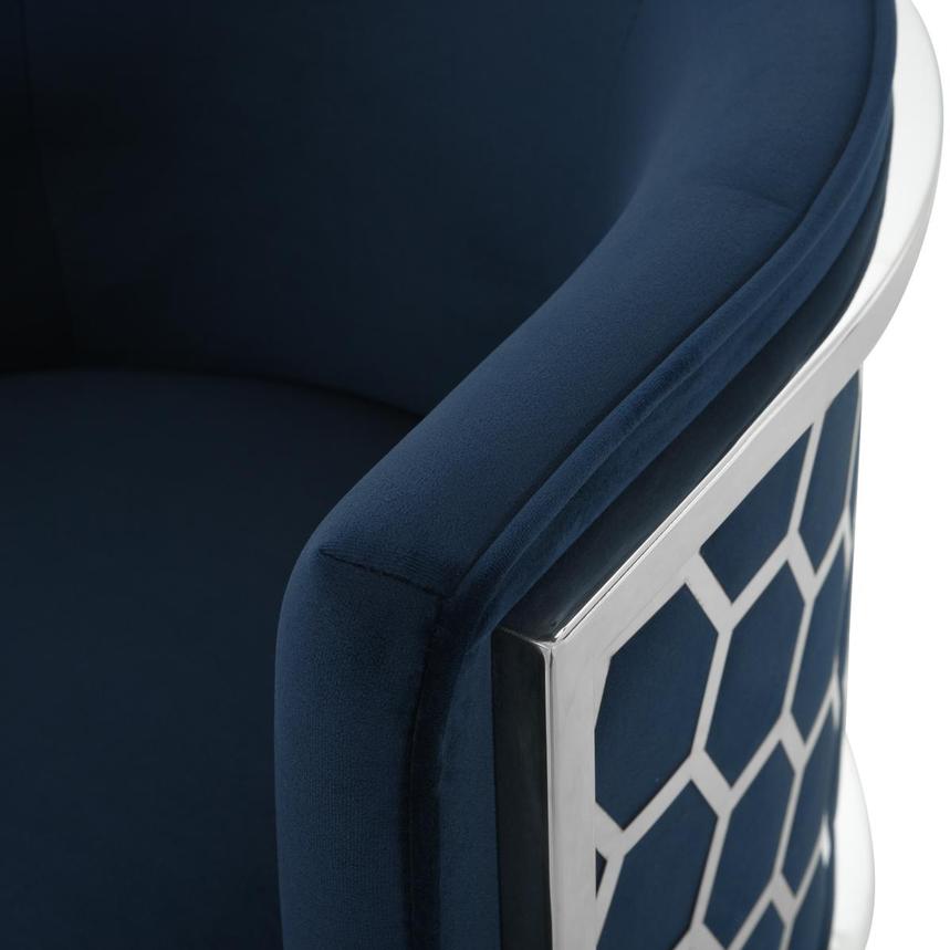 Hastings Blue Accent Chair  alternate image, 6 of 10 images.