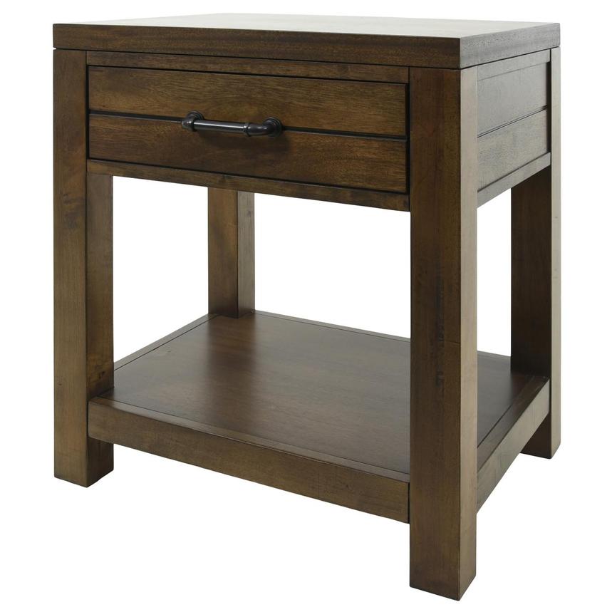 Gianni Brown Nightstand  alternate image, 3 of 14 images.