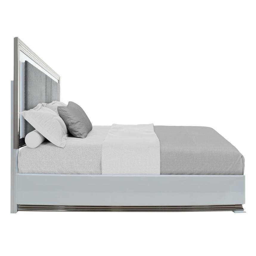 Leah White Queen Panel Bed  alternate image, 4 of 8 images.